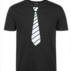 Unisex, Custom made Tie Tshirt